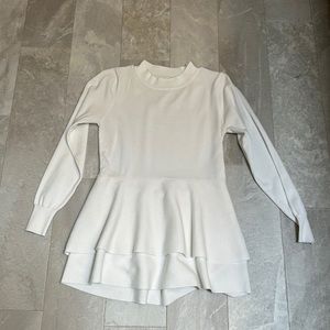 White sweater size XS